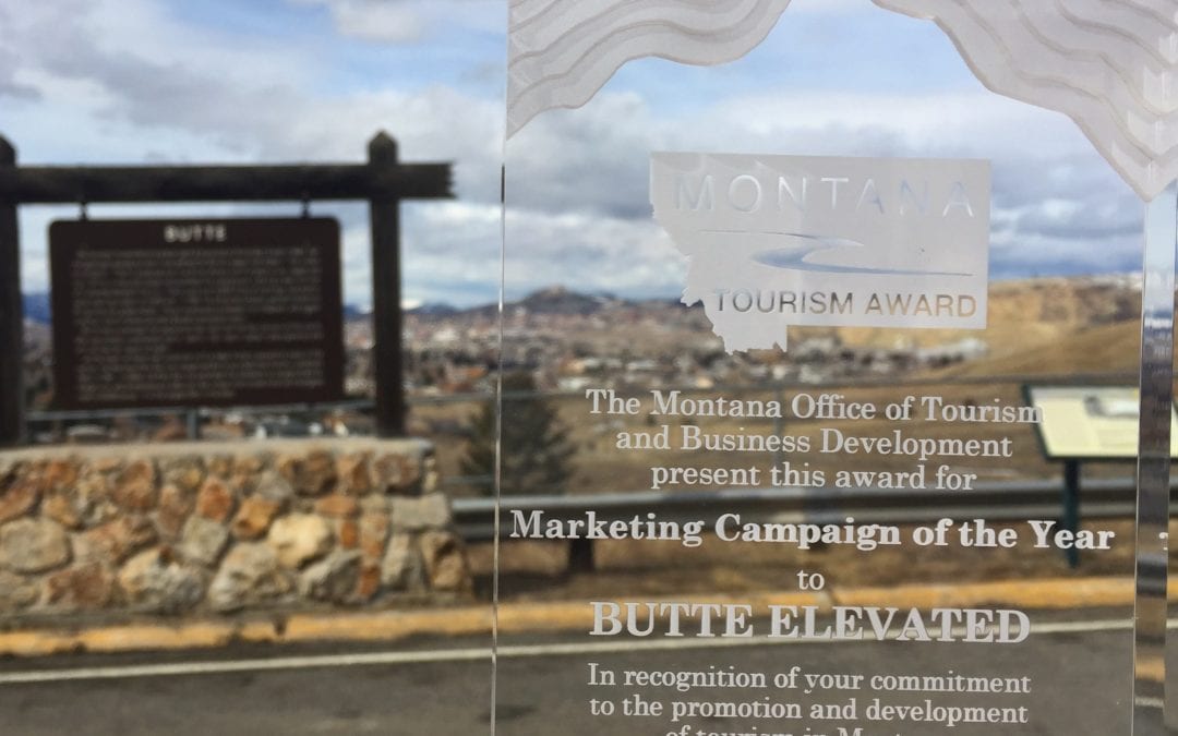 Butte.Elevated Wins Marketing Campaign of the Year at Montana Tourism Awards